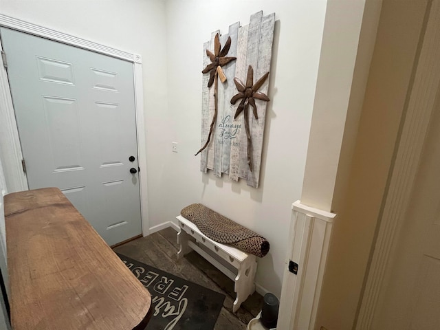 view of mudroom