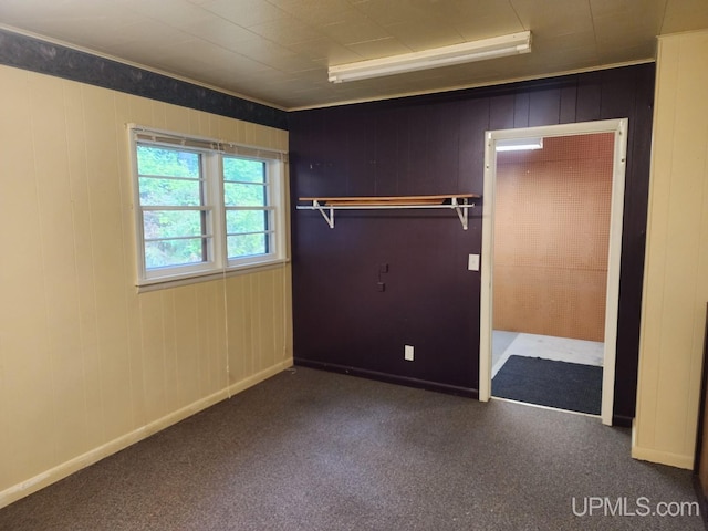 empty room featuring carpet floors