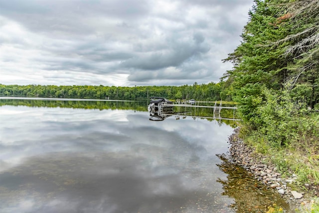 property view of water