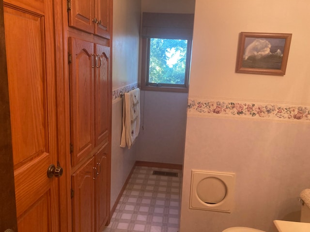 bathroom with toilet