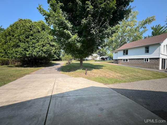 view of yard