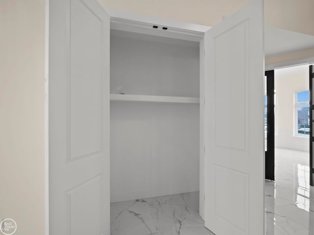 view of closet