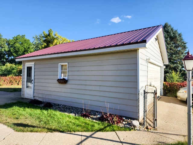 view of property exterior