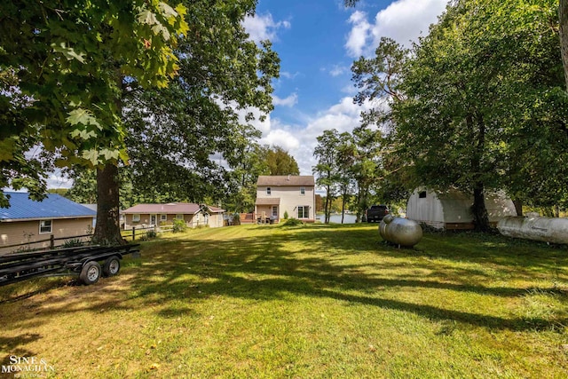 2771 Hemlock Rd, Quincy, MI 49082 - view of yard