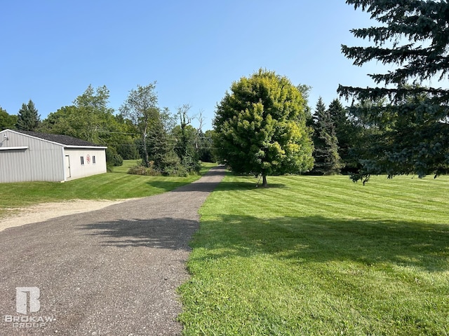 exterior space featuring an outdoor structure