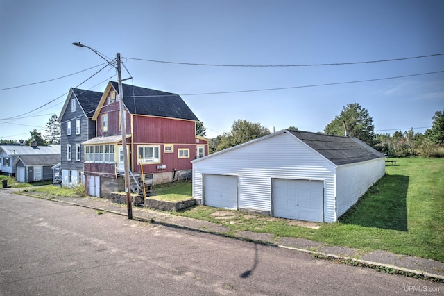 52 Senter St, Ahmeek, MI 49901 - view of detached garage
