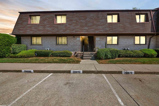 view of front of home with a porch