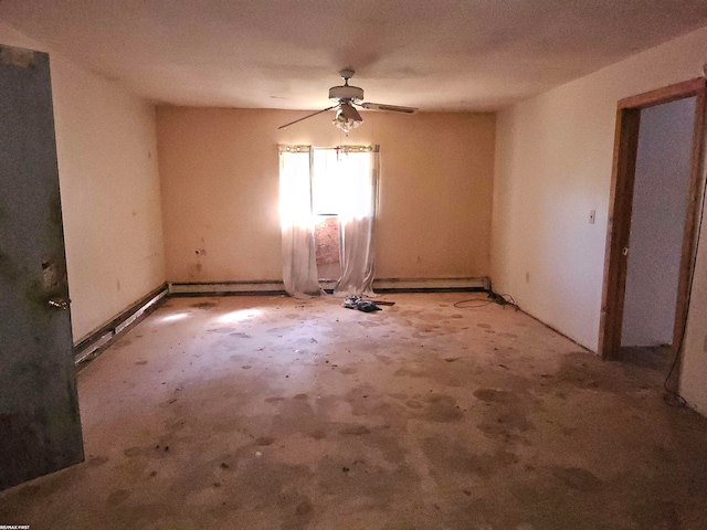 spare room featuring light carpet, ceiling fan, and a textured ceiling