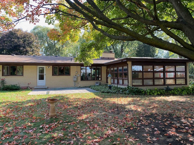 view of rear view of house