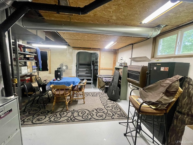 156 N Carlshend Rd, Skandia, MI 49885 - view of basement