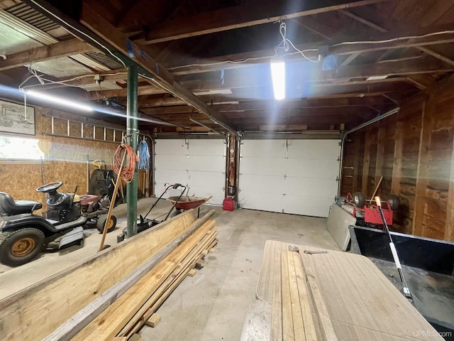 156 N Carlshend Rd, Skandia, MI 49885 - view of garage