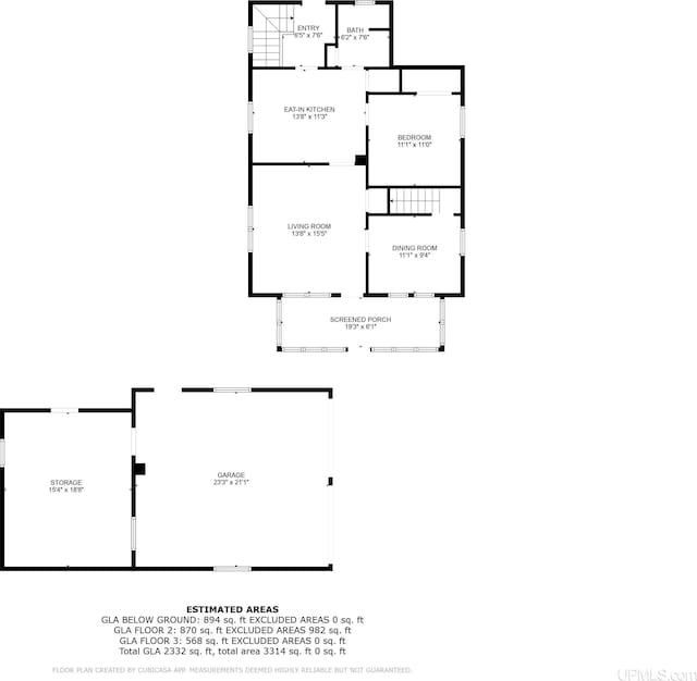 156 N Carlshend Rd, Skandia, MI 49885 - plan