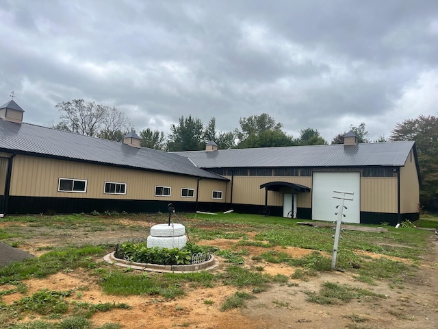 view of back of property