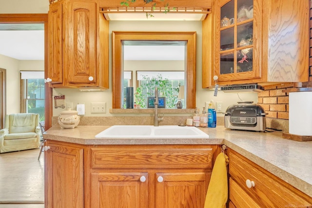 kitchen with sink