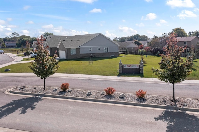 view of road with curbs