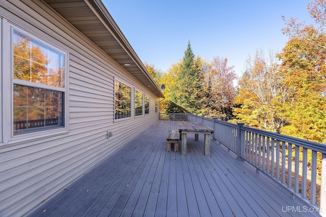 23 Chipman Dr, Ishpeming, MI 49849 - deck featuring outdoor dining space