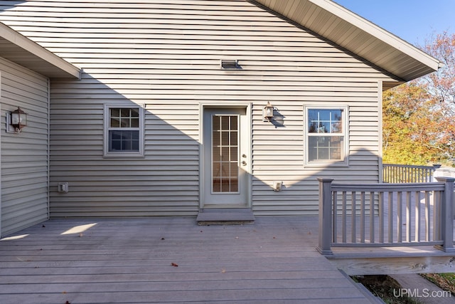 23 Chipman Dr, Ishpeming, MI 49849 - view of wooden terrace