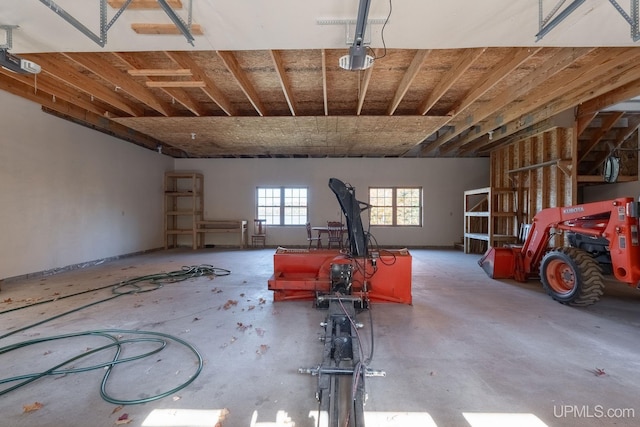 23 Chipman Dr, Ishpeming, MI 49849 - garage featuring a garage door opener