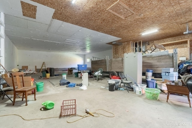 23 Chipman Dr, Ishpeming, MI 49849 - miscellaneous room with concrete floors