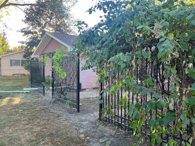 view of gate