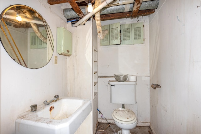 bathroom with toilet