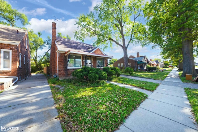 view of bungalow