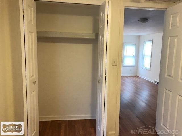 view of closet