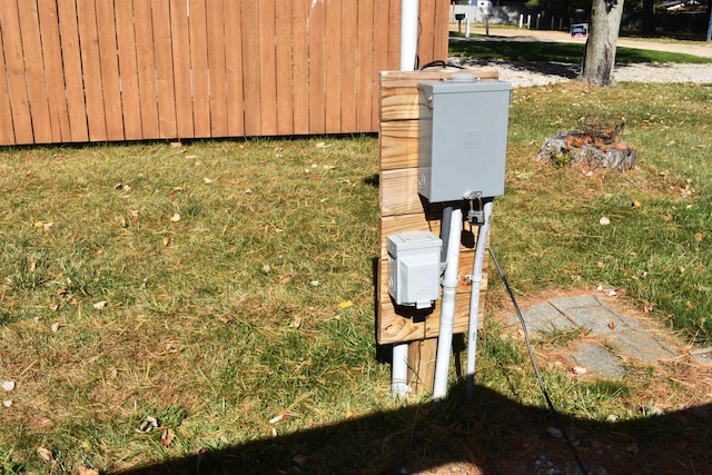 exterior details with wood walls