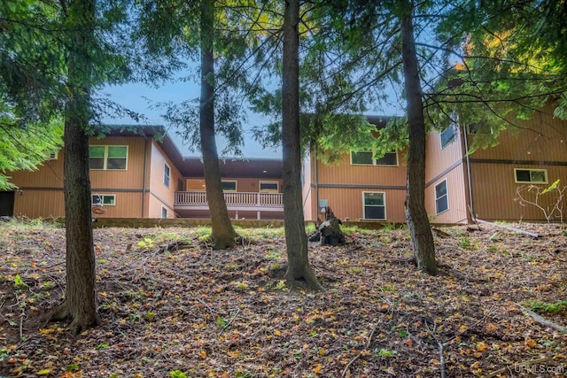 view of rear view of house