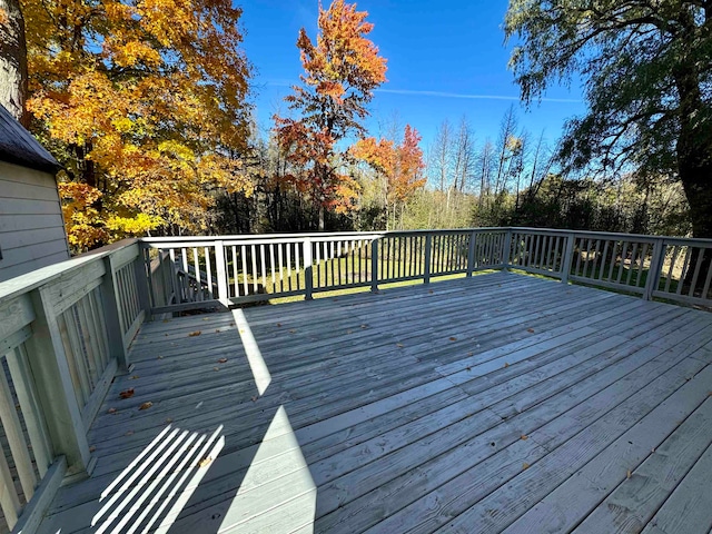 view of deck