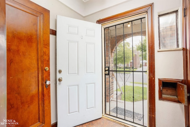 view of foyer