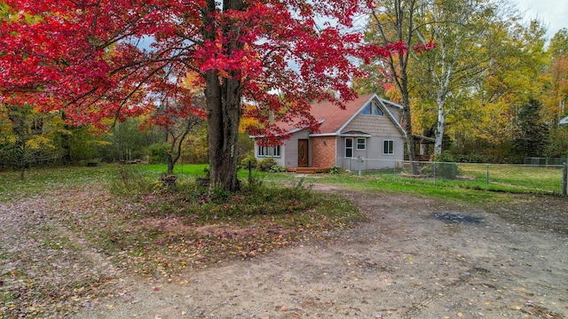 view of front of house