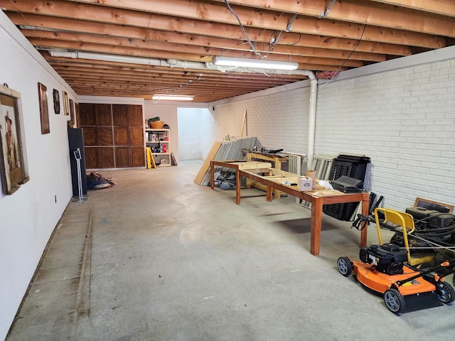 5206 Wolf Ln, Farwell, MI 48622 - view of unfinished basement