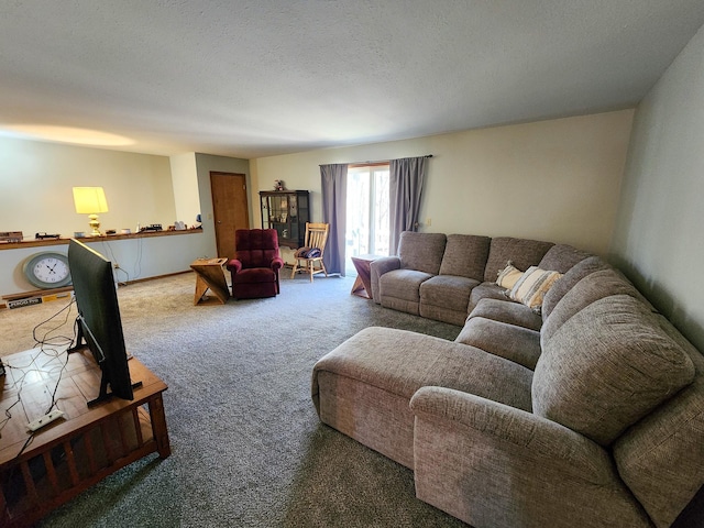 5206 Wolf Ln, Farwell, MI 48622 - view of carpeted living area