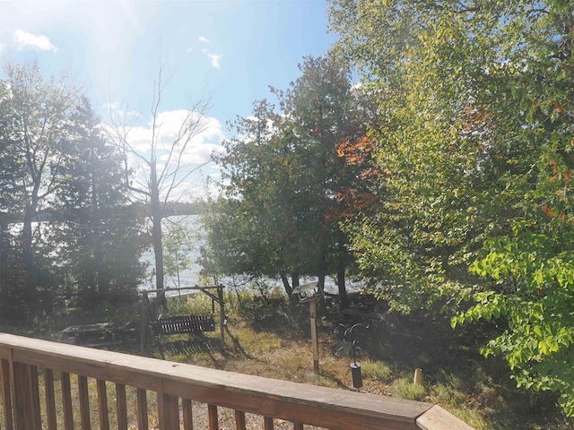 7502 Kauffman Blvd, Presque Isle, MI 49777 - view of wooden terrace