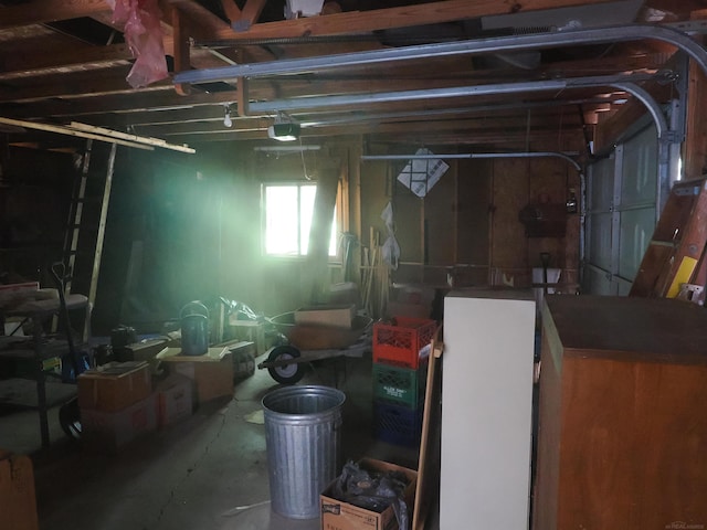 7502 Kauffman Blvd, Presque Isle, MI 49777 - garage with a garage door opener
