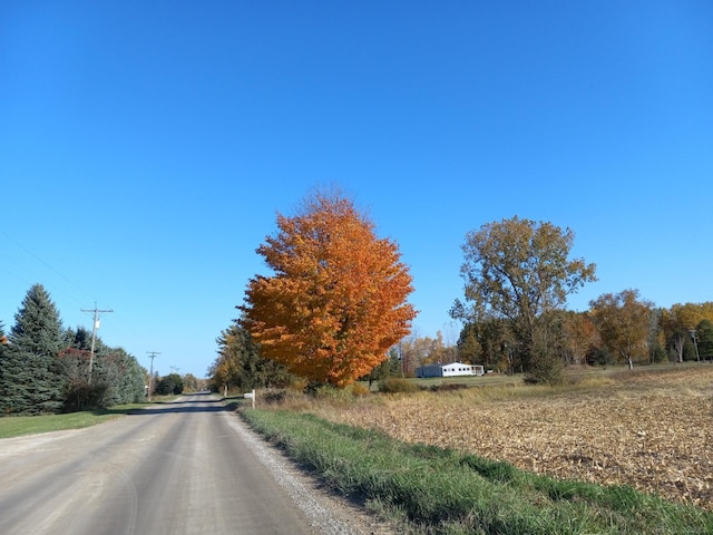 view of road