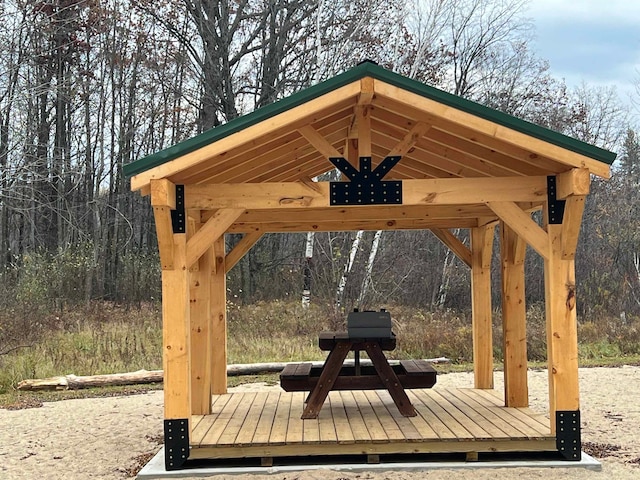 surrounding community featuring a gazebo