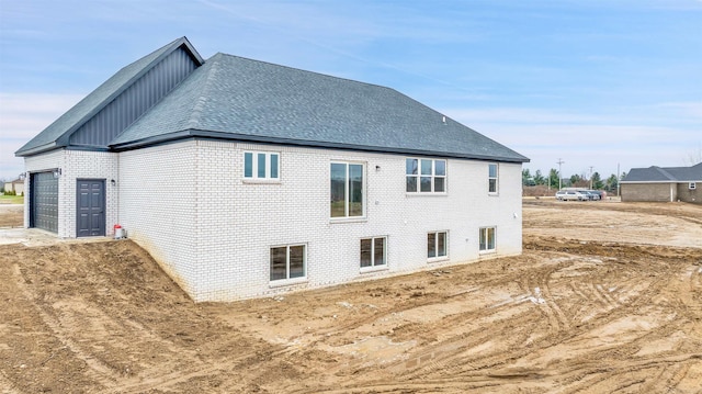 view of rear view of property