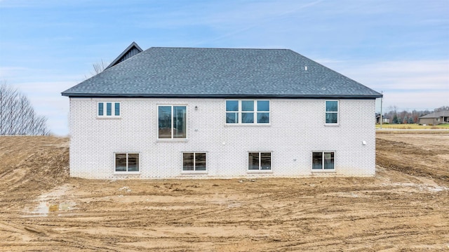 view of rear view of property