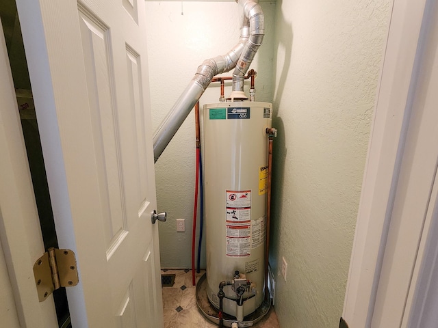 utilities featuring water heater