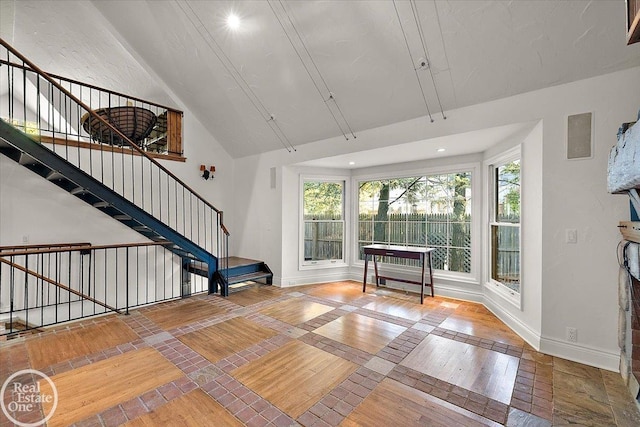 view of tiled foyer entrance