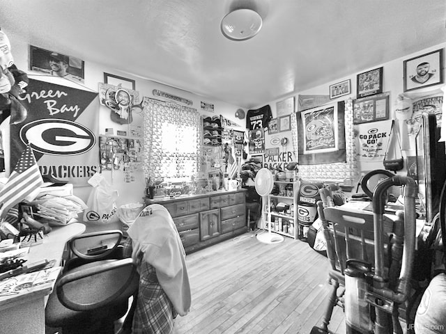 interior space featuring light hardwood / wood-style floors