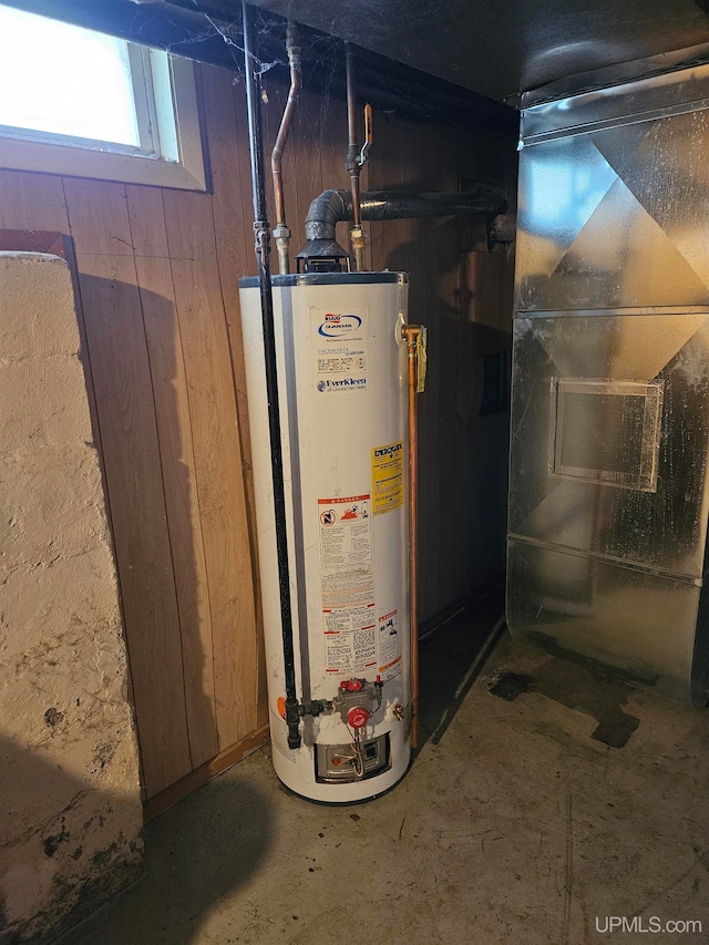 utilities with gas water heater