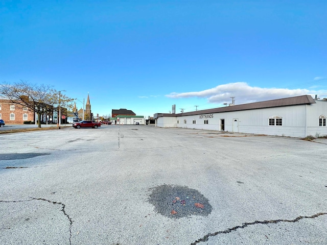 view of vehicle parking