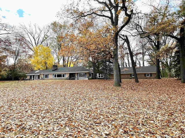 view of ranch-style house