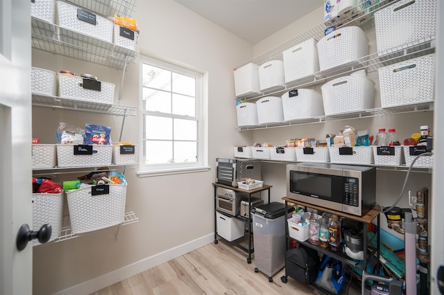 view of pantry