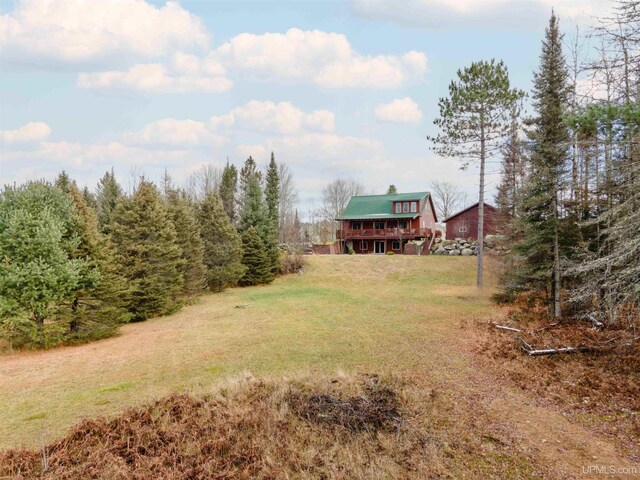 371 Morrison Creek Rd, Iron River, MI 49935 - view of yard