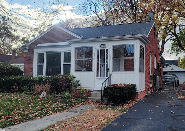 view of front of house