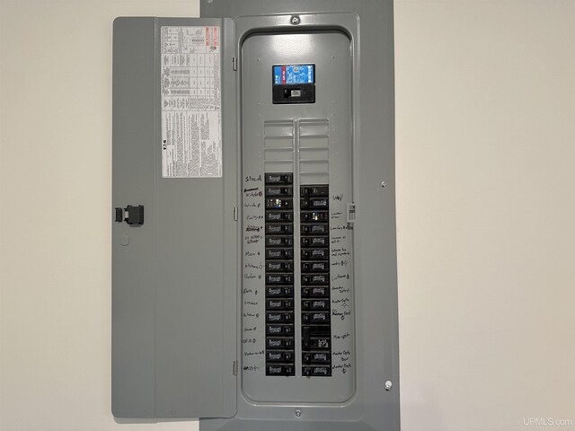 11881 N Junet Rd, Ironwood, MI 49938 - utility room with electric panel